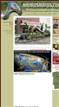 Mobile Screenshot of hadrosaurus.com